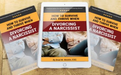 Divorcing a Narcissist Book, by Divorce Attorney Brad M. Micklin